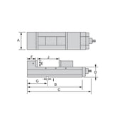 LM-VE-_B Mulit-Folder Vise Fixed Block - Precision Machining and Workpiece Clamping - Big-tools Industrial Supply Tools for Metal Cutting